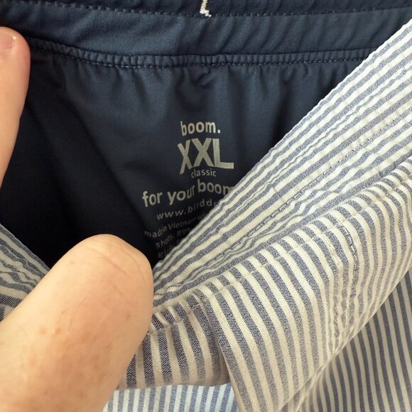 Birddogs Men’s Striped Lined Shorts Size XXL - Picture 2 of 3